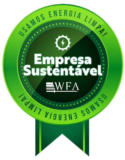 Empresa Sustentável - A WFA Rebites utiliza energia limpa!